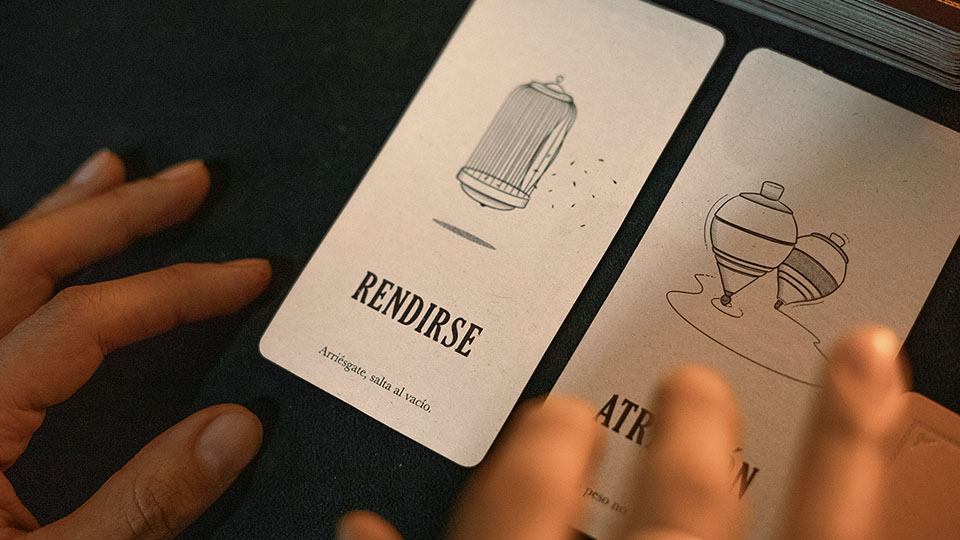 Cartas - Agape-El Juego de los falsos Infinitos - Rendirse